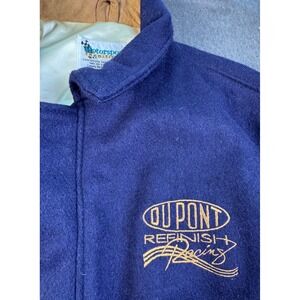 Motorsport‎ Traditions DuPont Racing Jacket Mens XL Wool Blend Leather Sleeves